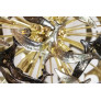 PS2592 Italian Handmade Murano Glass / Brass Chandelier
