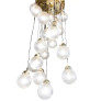 PS2593 ITALIAN MURANO GLASS SHADE CHANDELIER