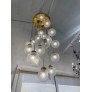 PS2593 ITALIAN MURANO GLASS SHADE CHANDELIER