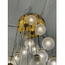 PS2593 ITALIAN MURANO GLASS SHADE CHANDELIER