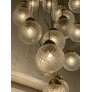 PS2593 ITALIAN MURANO GLASS SHADE CHANDELIER