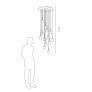 PS2596 SWEETY BLOWN GLASS PENDANT LIGHT