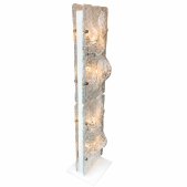 PS2648 RARE TOTEM FLOOR LAMP