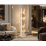 PS2648 RARE TOTEM FLOOR LAMP
