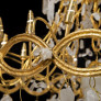 PS2650 TRIPLE RIBBON CHANDELIER