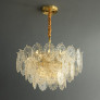 PS2666 HANDMADE CRAFT GLASS PENDANT CHANDELIER
