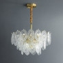 PS2666 HANDMADE CRAFT GLASS PENDANT CHANDELIER