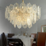 PS2666 HANDMADE CRAFT GLASS PENDANT CHANDELIER