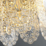 PS2666 HANDMADE CRAFT GLASS PENDANT CHANDELIER