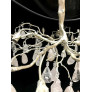 PS2673 ROCK CRYSTAL TREE BRONZE CHANDELIER