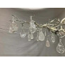 PS2673 ROCK CRYSTAL TREE BRONZE CHANDELIER