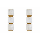 PS2675 ROCK CRYSTAL SCONCES