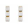 PS2675 ROCK CRYSTAL SCONCES