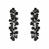 PS2679 SMOKY BUBBLE QUARTZ SCONCES