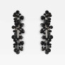 PS2679 SMOKY BUBBLE QUARTZ SCONCES