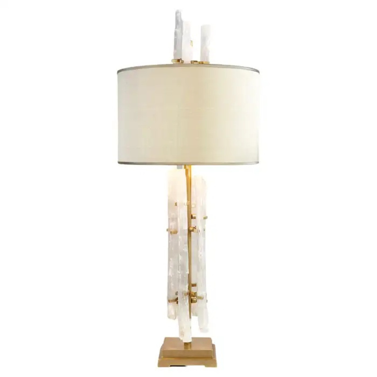 PS2682 ROCK CRYSTAL TABLE LAMP