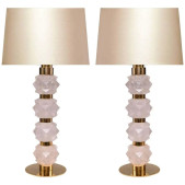 PS2683 CANDY IV ROCK CRYSTAL QUARTZ LAMPS