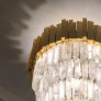 PS2685 ROCK CRYSTAL CHANDELIER