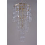 PS2696 ANGELO MANGIAROTTI STYLE CHANDELIER