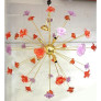 PS2700 MURANO GLASS SPUTNIK CHANDELIER