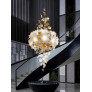 PS2707 FLYING FLOWERS FLUTTERING CHANDELIER