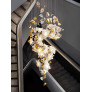 PS2707 FLYING FLOWERS FLUTTERING CHANDELIER