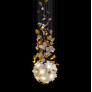 PS2707 FLYING FLOWERS FLUTTERING CHANDELIER