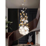PS2707 FLYING FLOWERS FLUTTERING CHANDELIER