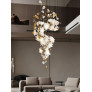 PS2707 FLYING FLOWERS FLUTTERING CHANDELIER