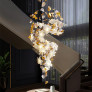 PS2707 FLYING FLOWERS FLUTTERING CHANDELIER