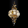 PS2707 FLYING FLOWERS FLUTTERING CHANDELIER