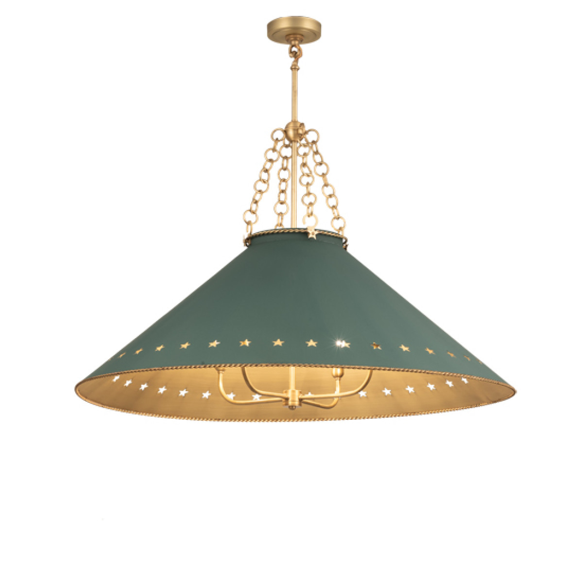 PS2708 38″ WIDE LAMARR PENDANT
