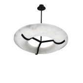 PS2728 ALABASTER CHANDELIER