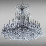 PS2755 LARGE CRYSTAL CHANDELIER