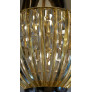 PS2760 AMBER MURANO GLASS IMPERO CHANDELIER