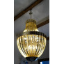 PS2760 AMBER MURANO GLASS IMPERO CHANDELIER