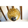 PS2760 AMBER MURANO GLASS IMPERO CHANDELIER