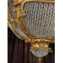 PS2761 CAST-BRONZE CANDELABRA CHANDELIER