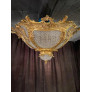 PS2761 CAST-BRONZE CANDELABRA CHANDELIER