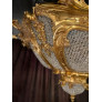 PS2761 CAST-BRONZE CANDELABRA CHANDELIER