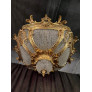 PS2761 CAST-BRONZE CANDELABRA CHANDELIER