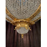 PS2761 CAST-BRONZE CANDELABRA CHANDELIER