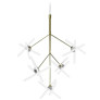 PS2785 OLVIDADA STEEL CHANDELIER LAMP