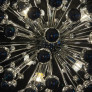 PS2786 CHROM SPUTNIK CEILING LAMP