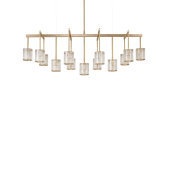 PS2815 FLUTE BEAM CHANDELIER