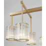PS2815 FLUTE BEAM CHANDELIER