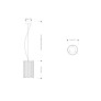 PS2823 FACET PENDANT