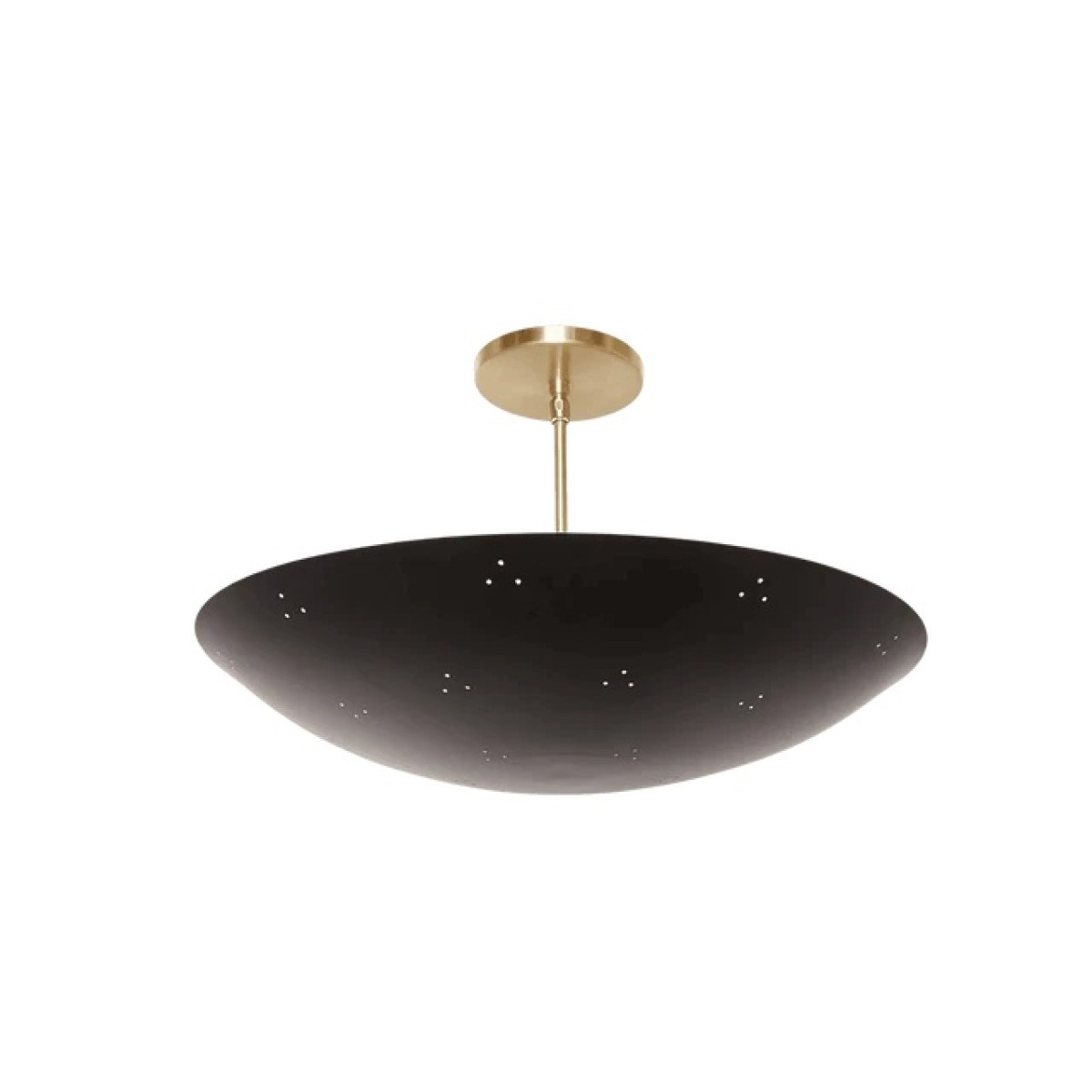 PS2878 PERFORATED ALTA BRASS DOME