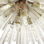 PS2884 32 LIGHT VERTICAL OVAL PENDANT