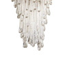 PS2886 VENINI STUNNING GLASS TEARDROP CHANDELIER